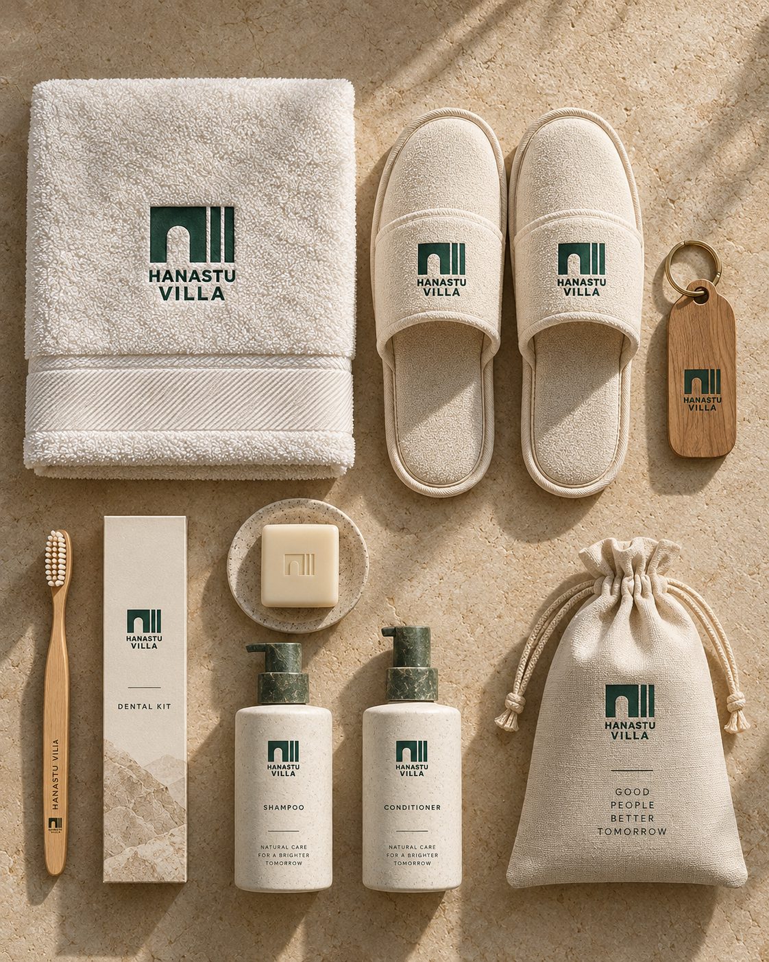 Kapsule brand identity application